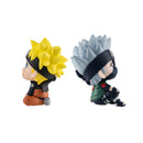 NARUTO MEGAHOUSE LOOK UP SERIES UZUMAKI NARUTO & HATAKE KAKASHI set 【with gift】