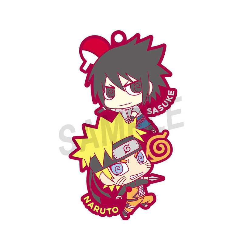 NARUTO Another two-man cell! MEGAHOUSE Rubber Mascot Buddycolle (repeat) (Set of 6 Characters)