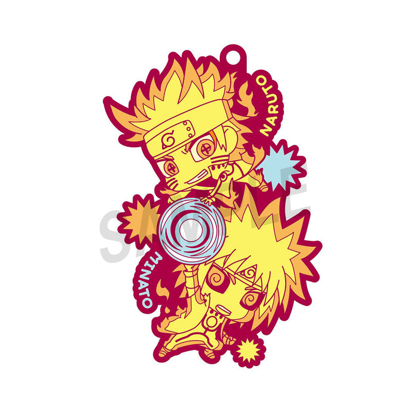 NARUTO Another two-man cell! MEGAHOUSE Rubber Mascot Buddycolle (repeat) (Set of 6 Characters)