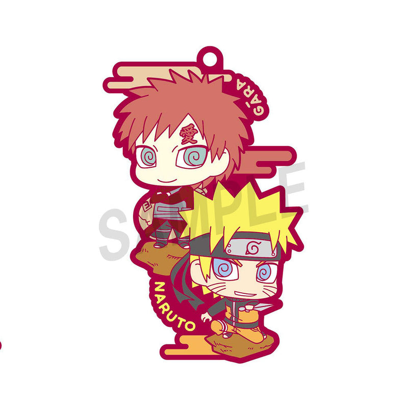NARUTO Another two-man cell! MEGAHOUSE Rubber Mascot Buddycolle (repeat) (Set of 6 Characters)