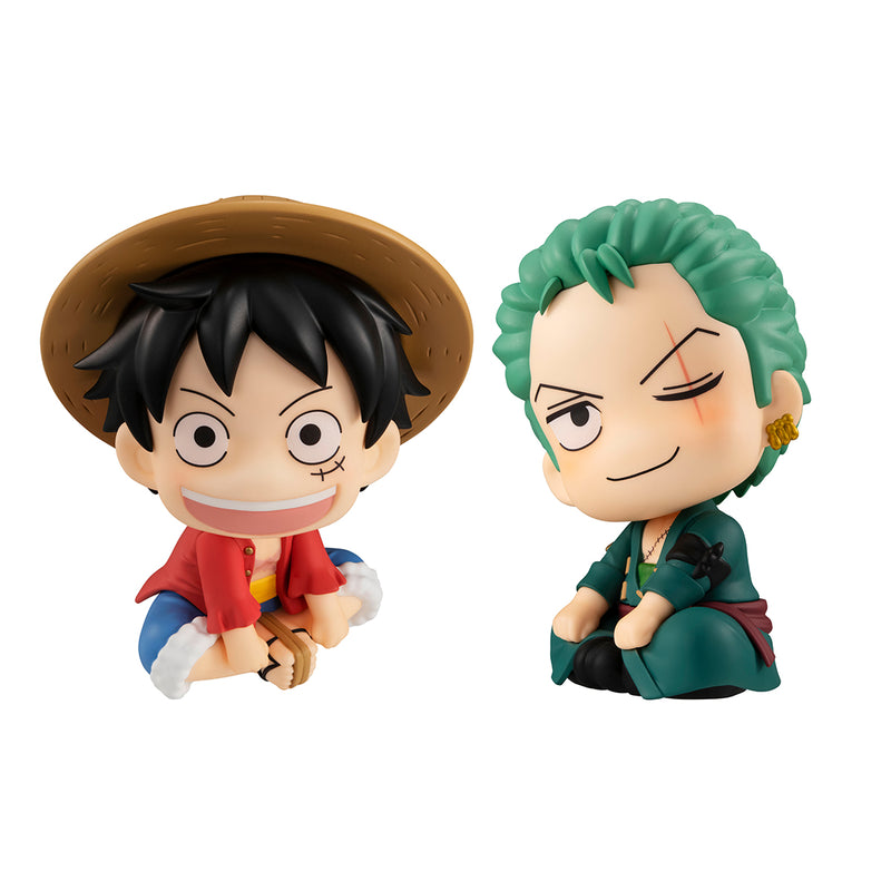 ONE PIECE MEGAHOUSE LOOK UP Luffy & Zoro SET 【with gift】　