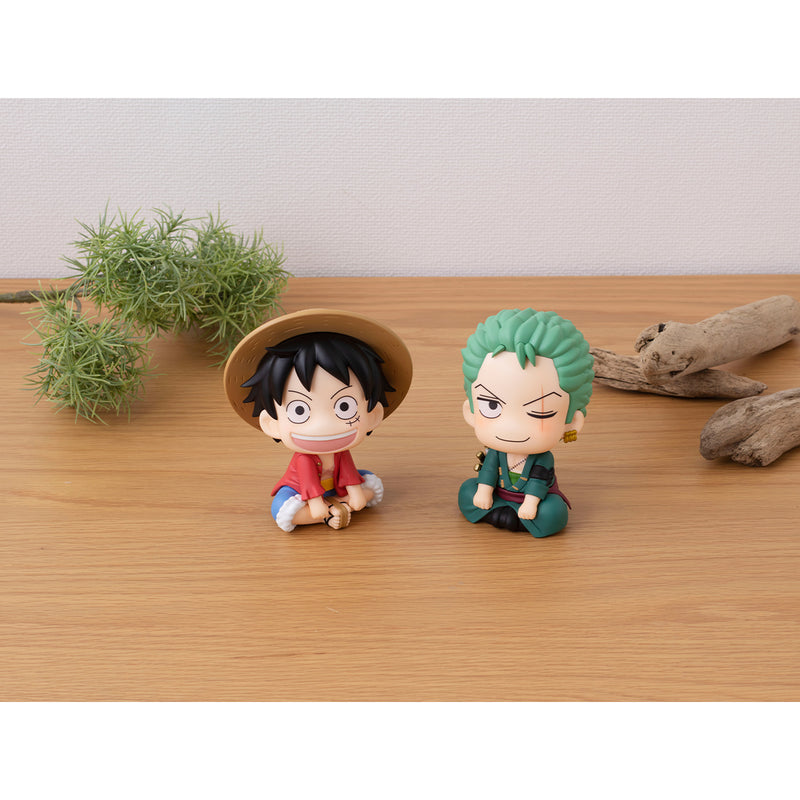 ONE PIECE MEGAHOUSE LOOK UP Luffy & Zoro SET 【with gift】　