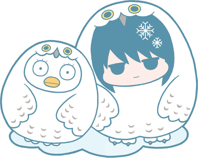 GINTAMA MEGAHOUSE RUBBER MASCOT GINTAMA HATA OJI & ANIMAL! (6 Random Blind Box)