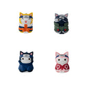NARUTO NYARUTO! MEGAHOUSE CATS of KONOHA VILLAGE with premium can mascot (BOX SET)