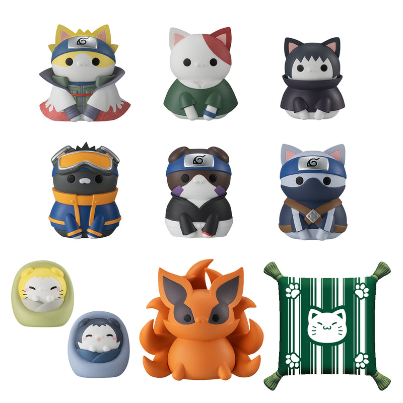 Naruto Shippuden Nyaruto! MEGAHOUSE Once upon a time in Konoha village (Box of 8)