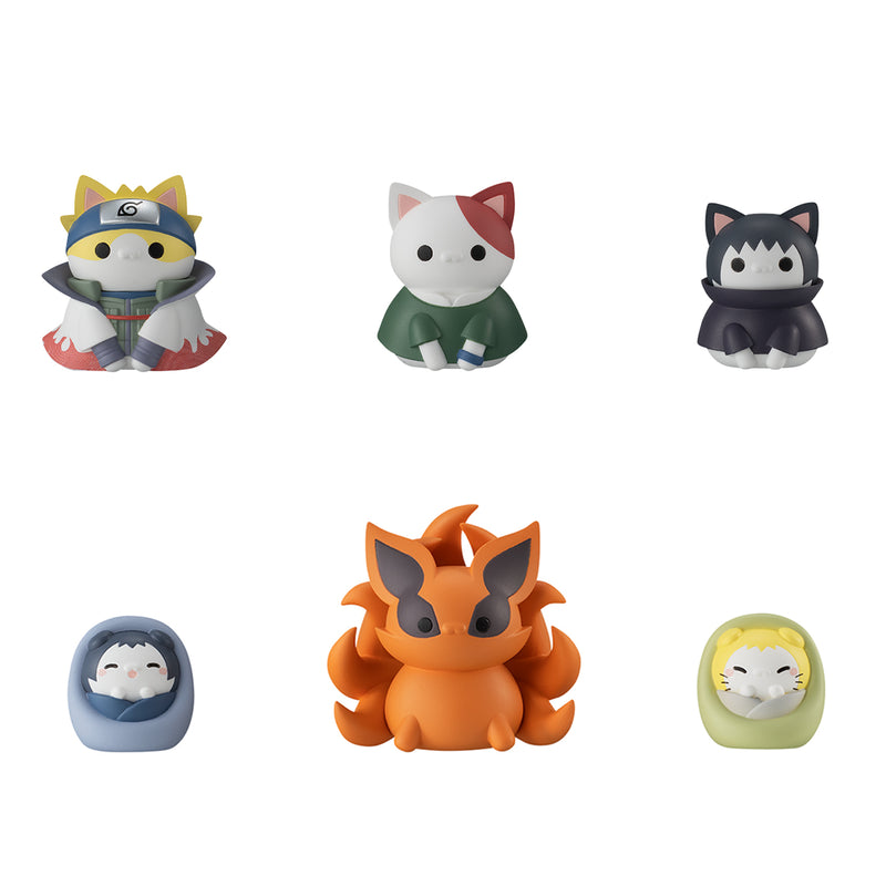 Naruto Shippuden Nyaruto! MEGAHOUSE Once upon a time in Konoha village (Box of 8)