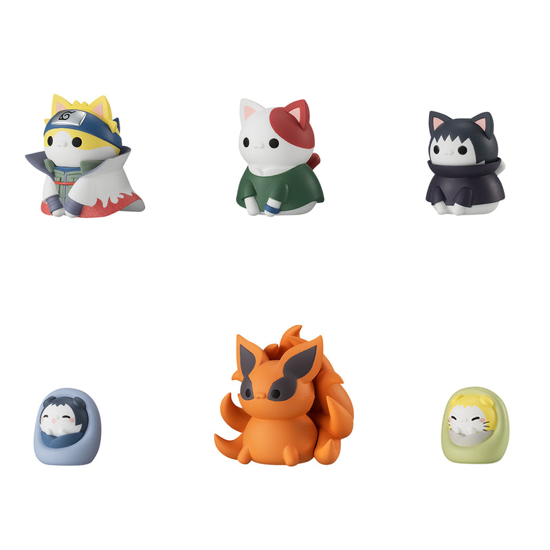 Naruto Shippuden Nyaruto! MEGAHOUSE Once upon a time in Konoha village (Box of 8)