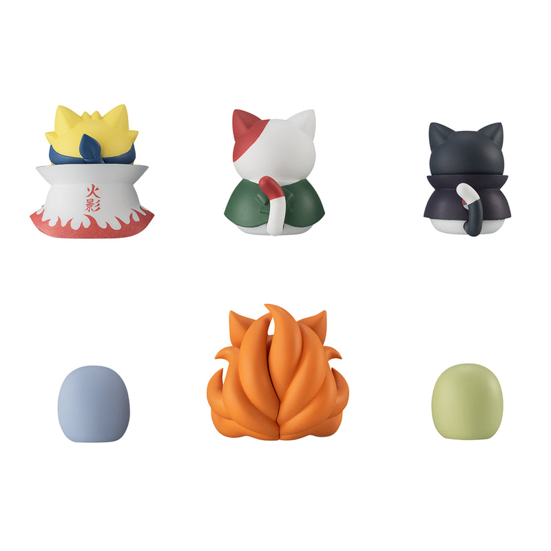 Naruto Shippuden Nyaruto! MEGAHOUSE Once upon a time in Konoha village (Box of 8)