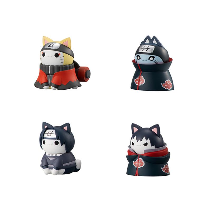 NARUTO Shippuden MEGAHOUSE MEGA CAT PROJECT Nyaruto! NARUTO Shippuden Defense battle of village of Konoha! Set 8 【with gift】