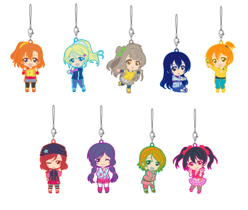 Love Live! Nendoroid Plus Trading Rubber Straps: Love Live! 03 (Set of 9 Boxes)