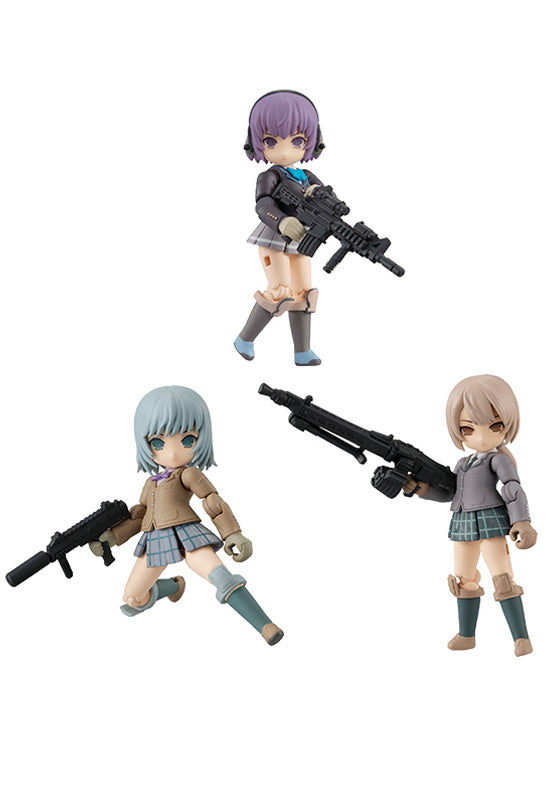 DESKTOP ARMY MEGAHOUSE LITTLE ARMORY Vol.1 (Set of 3 Characters)