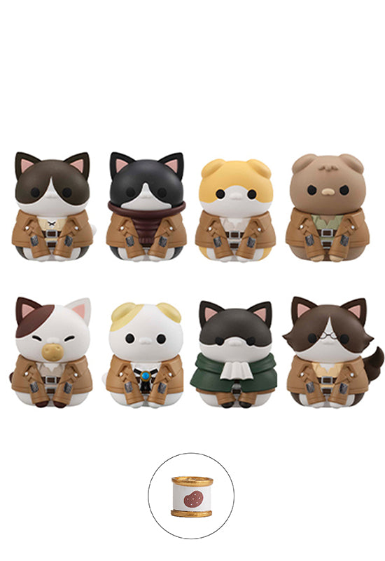 MEGA CAT PROJECT MEGAHOUSE Attack on Titan  Attack on Tinyan Gathering Scout Regiment danyan! set 【with gift】