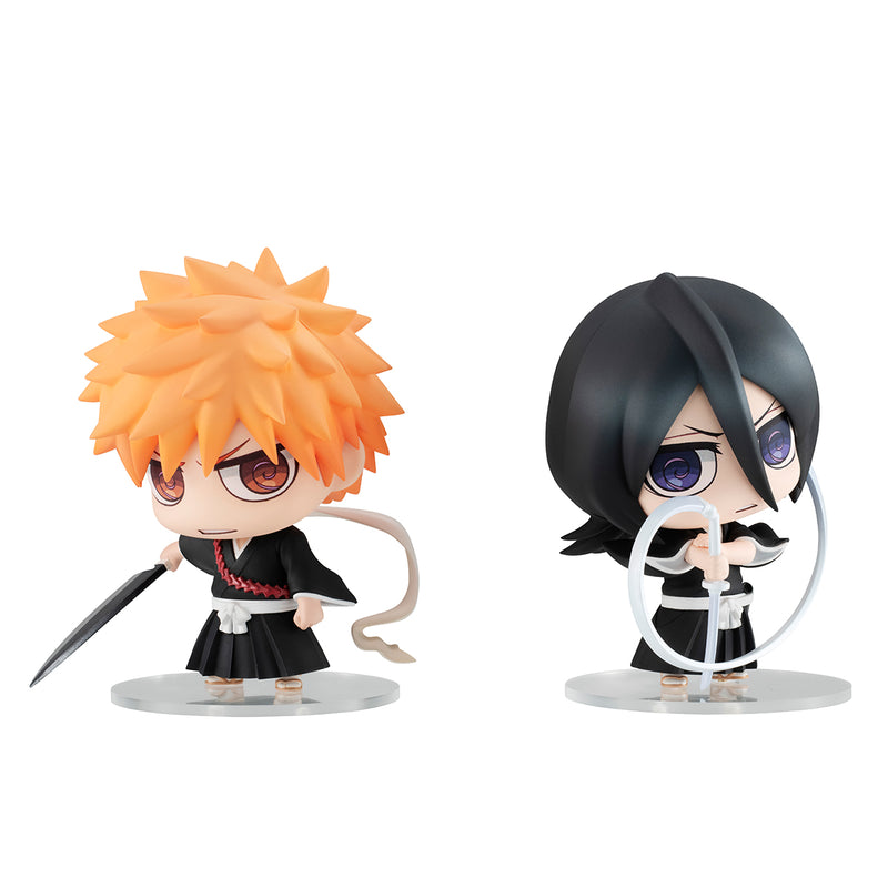 005 BLEACH MEGAHOUSE CHIMIMEGA Buddy Series ICHIGO & RUKIA SET