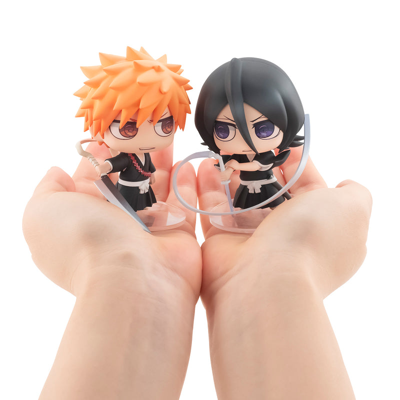 005 BLEACH MEGAHOUSE CHIMIMEGA Buddy Series ICHIGO & RUKIA SET