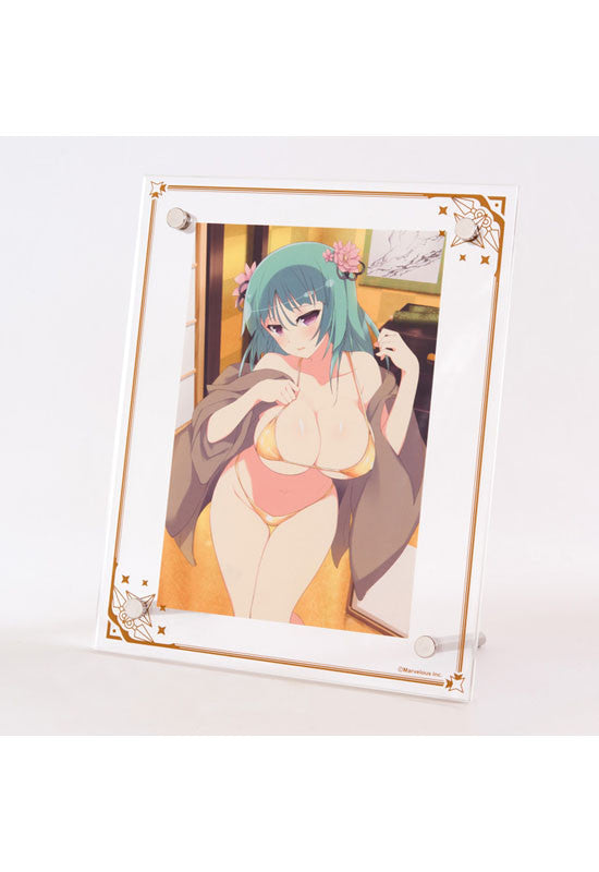 SENRAN KAGURA New Wave G Burst HOBBY STOCK SENRAN KAGURA New Wave G Burst Acrylic Frame & Postcard Set: Bashou