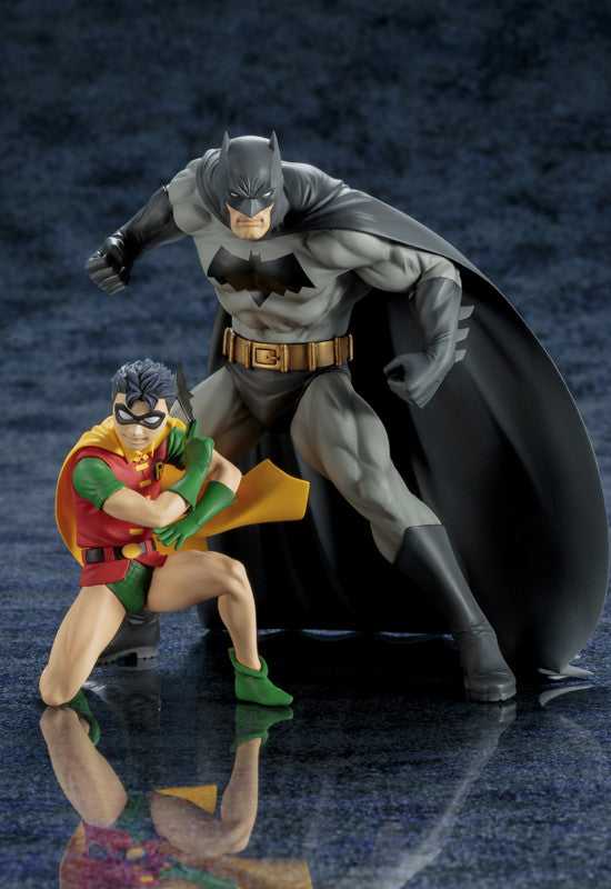 DC COMICS KOTOBUKIYA BATMAN & ROBIN TWO-PACK ARTFX+ STATUE