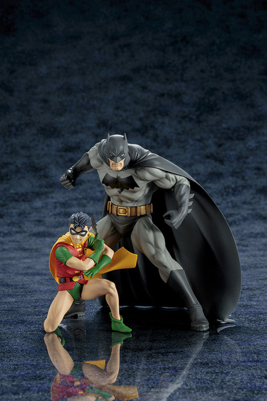 DC COMICS KOTOBUKIYA BATMAN & ROBIN TWO-PACK ARTFX+ STATUE