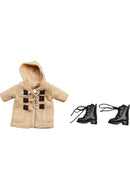 Nendoroid Doll Warm Clothing Set: Boots & Duffle Coat (Beige)