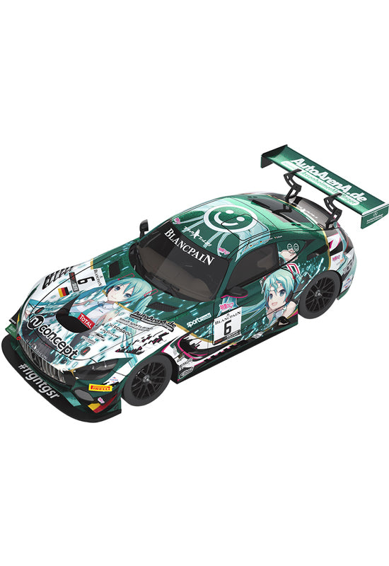 Character Vocal Series 01: Hatsune Miku GOODSMILE RACING 1/64 #6 Mercedes-AMG Team Black Falcon 2019 SPA24H Ver.