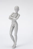 Bandai S.H.Figuarts Body-chan -Sports- Edition DX Set (Gray Color Ver.)(JP)