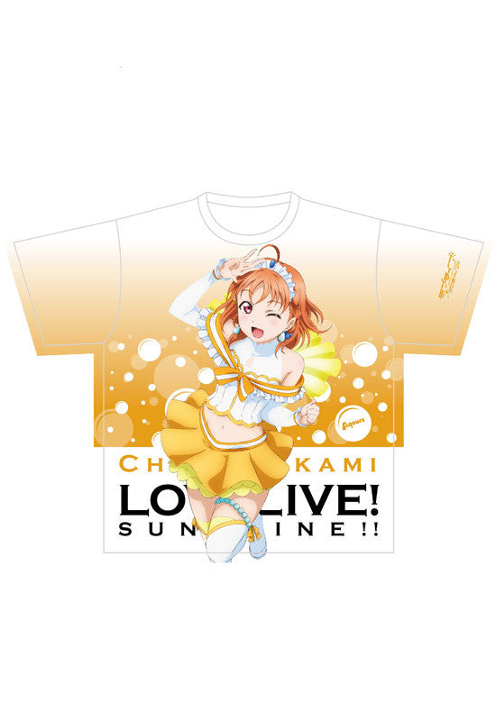 Love Live! Sunshine!! KADOKAWA Full Graphic T-shirt TAKAMI CHIKA