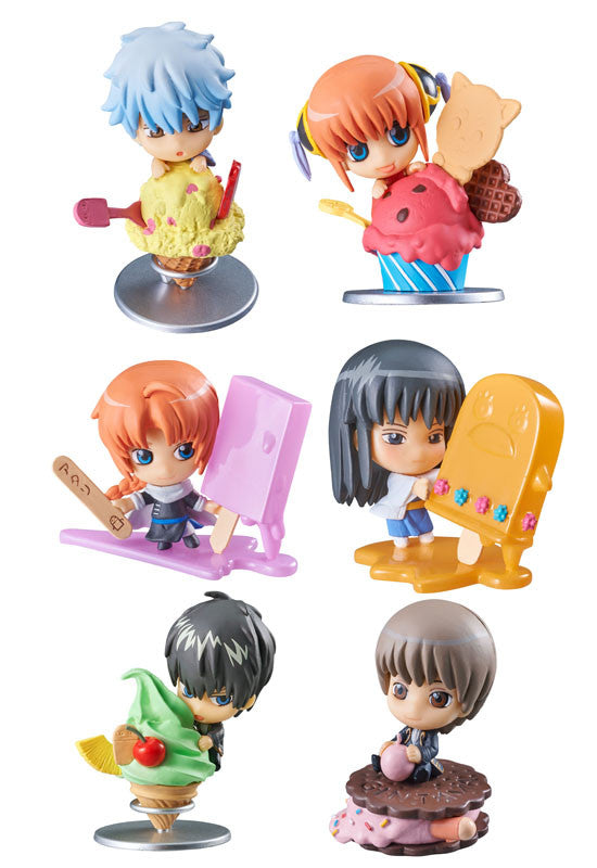 GINTAMA MEGAHOUSE PETIT CHARA ICE CREAM FRUIT PARADISE☆ (Set of 6 Characters)