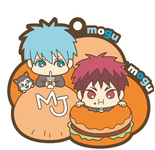 Kuroko no Basket MEGAHOUSE RUBBER MASCOT MOGUMOGU (Set of 6 Characters)