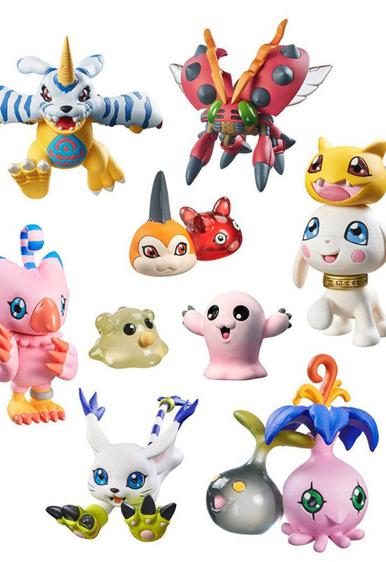 DIGIMON ADVENTURE  MEGAHOUSE DIGI COLLE DATA 02 (Complete Box Set of 8)(Re-run)