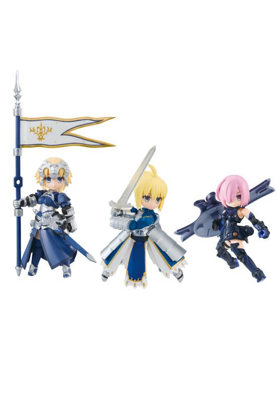 DESKTOP ARMY MEGAHOUSE Fate/Grand Order Vol.1 Mash/Altria/Jeanne (repeat)(Set of 3 Characters)