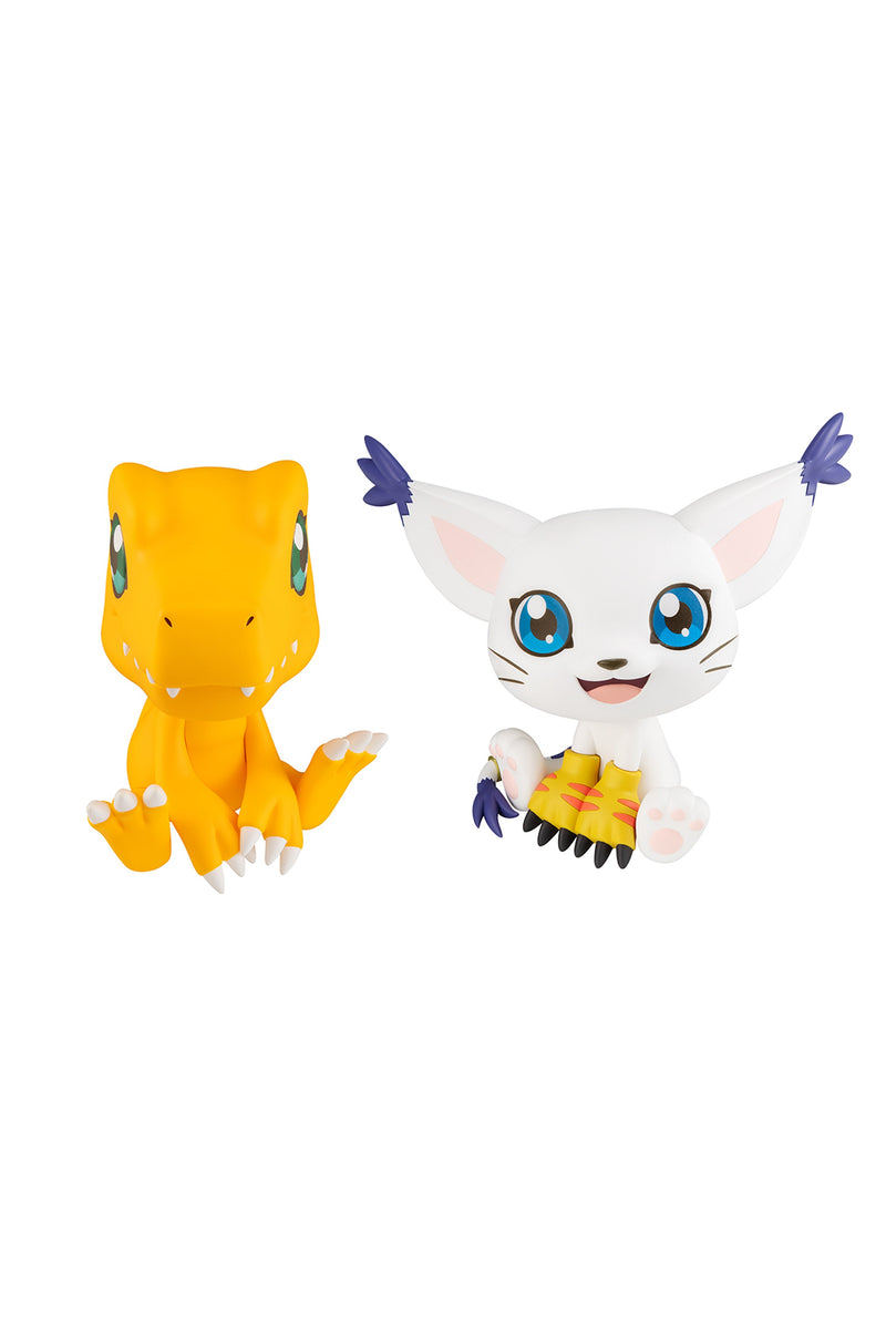 Digimon Adventure MEGAHOUSE Look up Agumon ＆ Tailmon set 【with gift】