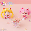 Sailor Moon Cosmos the movie ver. MEGAHOUSE Look up Eternal Sailor Moon＆Eternal Sailor Chibi Moon Set ［with gift］