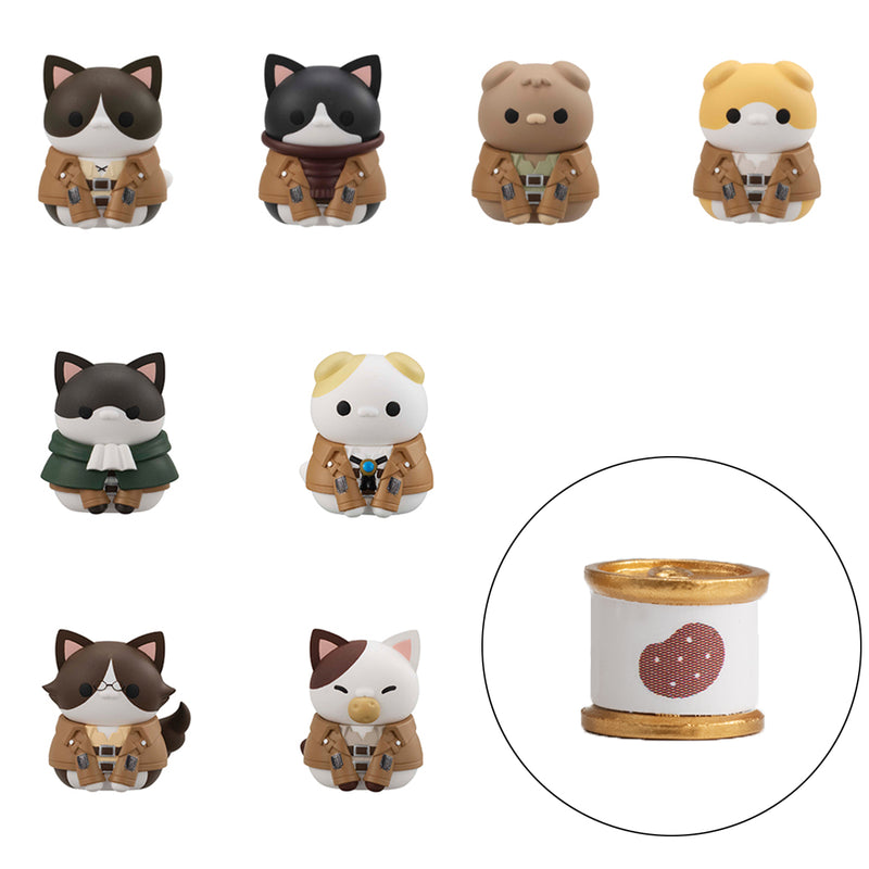MEGA CAT PROJECT MEGAHOUSE Attack on Titan  Attack on Tinyan Gathering Scout Regiment danyan! set 【with gift】