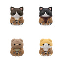MEGA CAT PROJECT MEGAHOUSE Attack on Titan  Attack on Tinyan Gathering Scout Regiment danyan! set 【with gift】