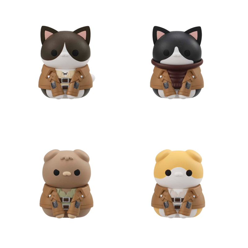 MEGA CAT PROJECT MEGAHOUSE Attack on Titan  Attack on Tinyan Gathering Scout Regiment danyan! set 【with gift】