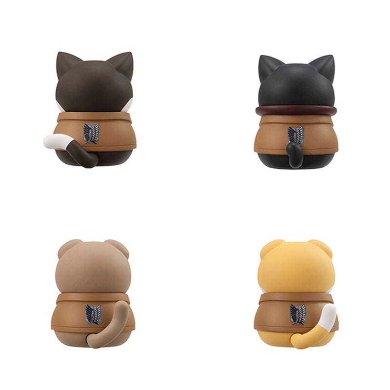 MEGA CAT PROJECT MEGAHOUSE Attack on Titan  Attack on Tinyan Gathering Scout Regiment danyan! set 【with gift】