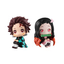 Demon Slayer MEGAHOUSE LOOK UP SERIES TANJIRO & NEZUKO SET 【with gift】