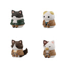MEGA CAT PROJECT MEGAHOUSE Attack on Titan  Attack on Tinyan Gathering Scout Regiment danyan! set 【with gift】