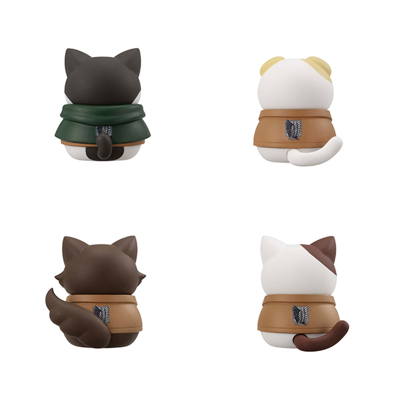 MEGA CAT PROJECT MEGAHOUSE Attack on Titan  Attack on Tinyan Gathering Scout Regiment danyan! set 【with gift】