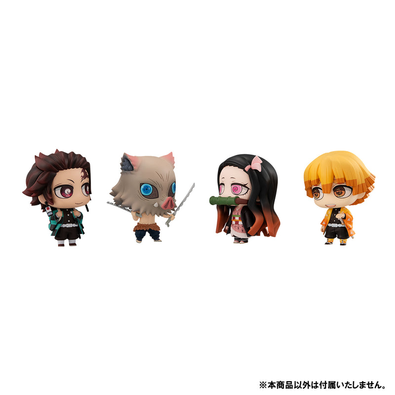 012 DEMON SLAYER: Kimetsu no yaiba MEGAHOUSE CHIMIMEGA Buddy Series ZENITSU & INOSUKE (with gift)