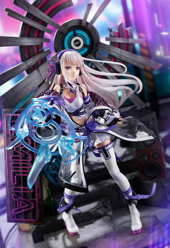 Re:ZERO -Starting Life in Another World- eStream Emilia Neon City Ver.