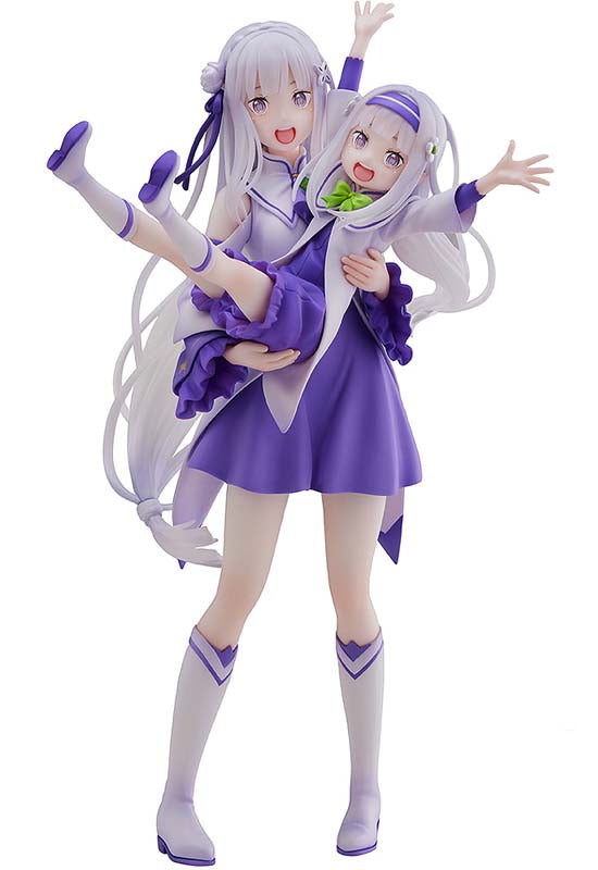 Re:ZERO -Starting Life in Another World- SEGA Figure Emilia & Childhood Emilia