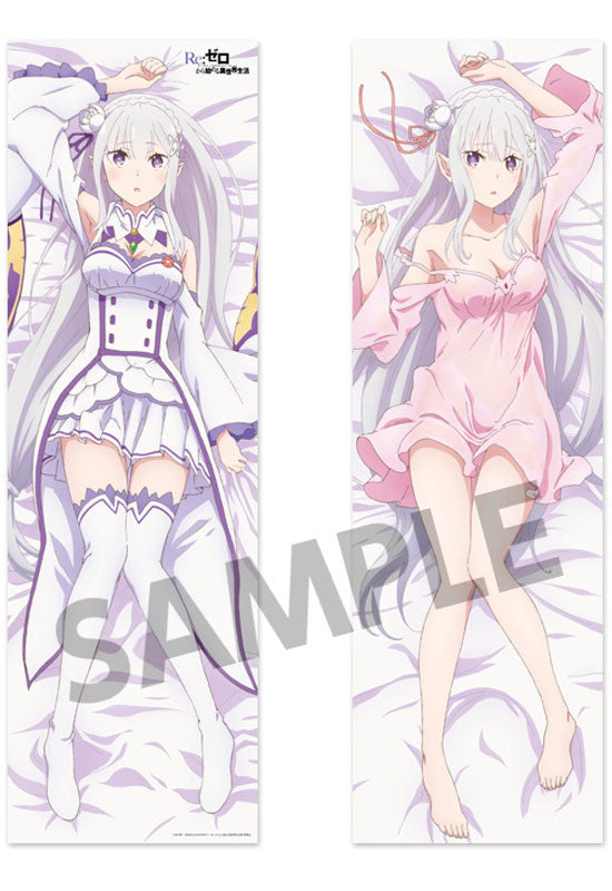 Re:ZERO -Starting Life in Another World- HOBBY STOCK Body Pillow Cover Emilia DAKIMAKURA　