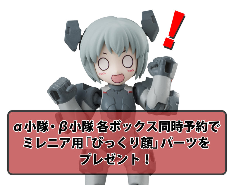 DESKTOP ARMY MEGAHOUSE  Y-021d MILLENIA SERIES α (Box Set of 3)