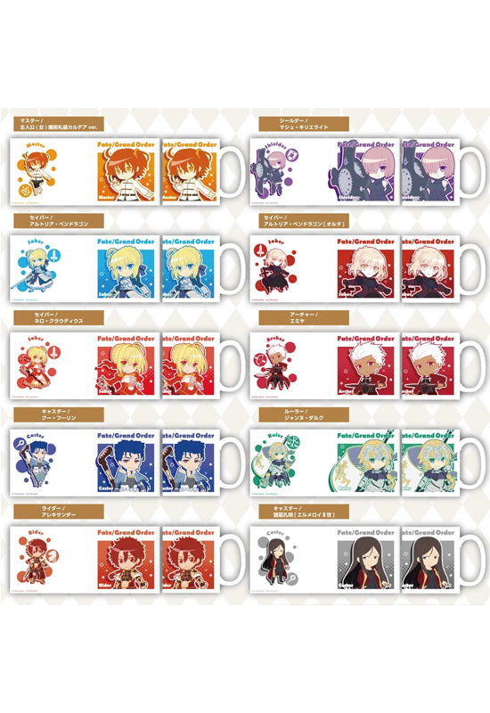 Fate/Grand Order HOBBY STOCK Pikuriru! Fate/Grand Order Mug (1 Randomly Selected from 10 Designs)