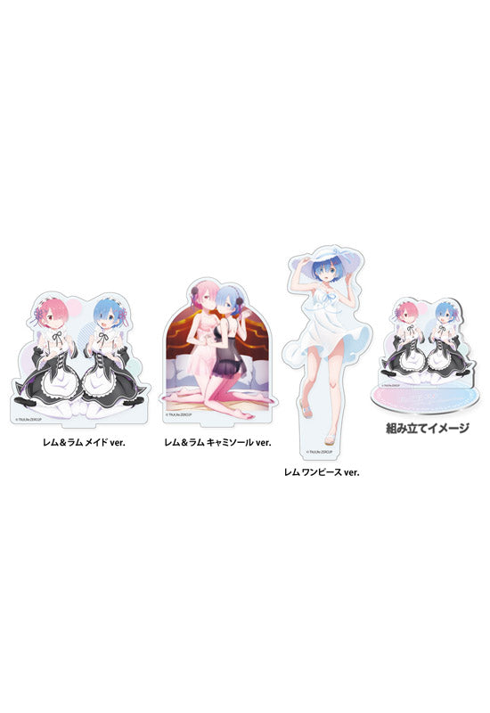 Re:ZERO -Starting Life in Another World- HOBBY STOCK Acrylic figure 3 Pieces Set