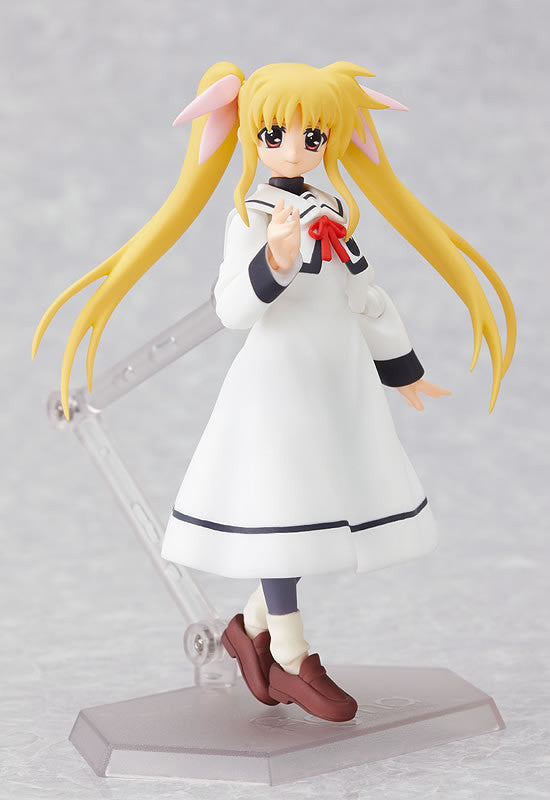 062 Magical Girl Lyrical Nanoha A's figma Fate Testarossa School Uniform