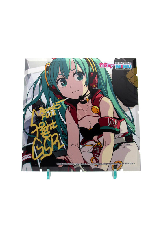 Dioramansion 150 PLM Racing Miku Pit 2020 Optional Panel (Rd.5 FUJI)