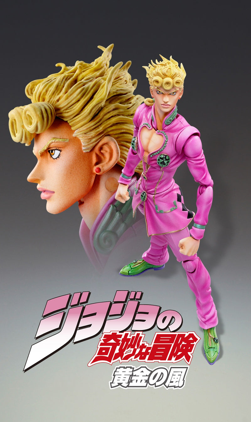 JoJo's Bizarre Adventure MEDICOS Super Action Statue Giorno Giovanna (Reproduction)