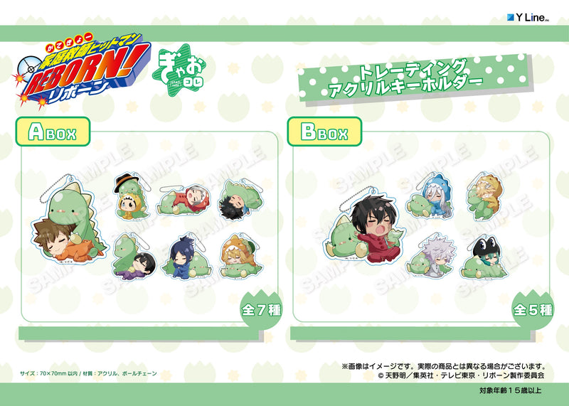 Reborn! Y Line GyaoColle Trading Acrylic Key Chain A Box (1 Random)