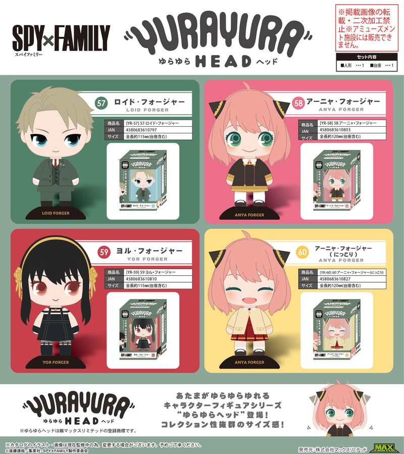 SPY x FAMILY Max Limited YR-57 Yurayura Head Loid Forger